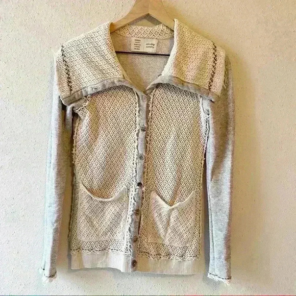 Anthropologie button front cardigan‎ - Picture 2 of 9